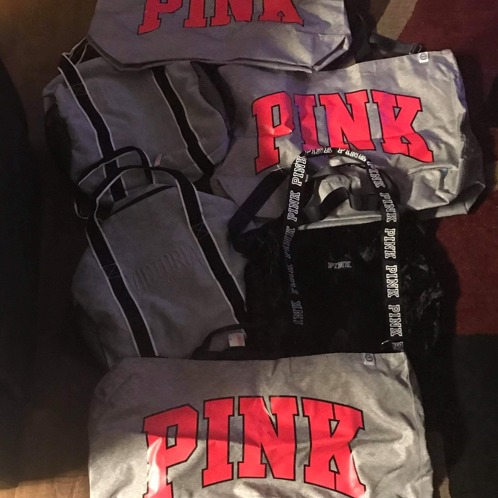 Pink bags